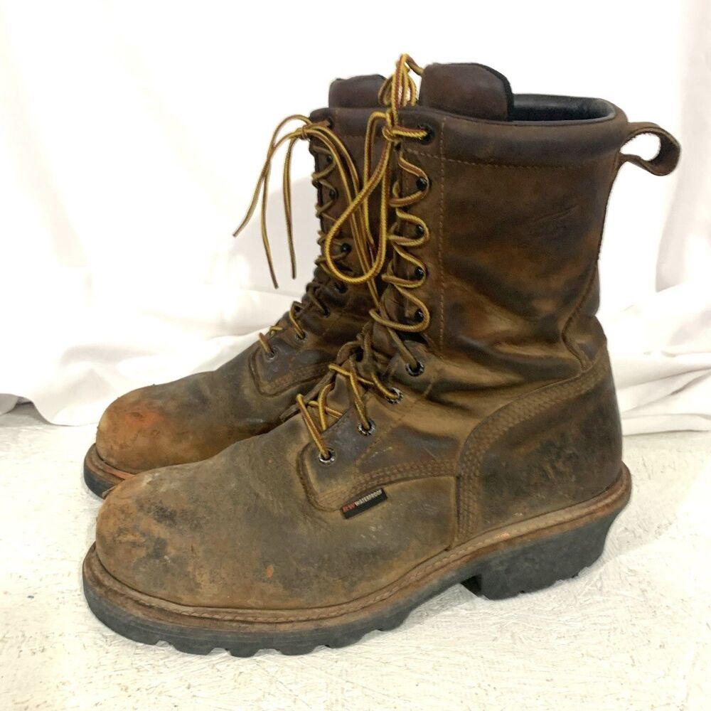 Red Wing 2120 Non Metallic Safety Toe Boots Men’s Size 11